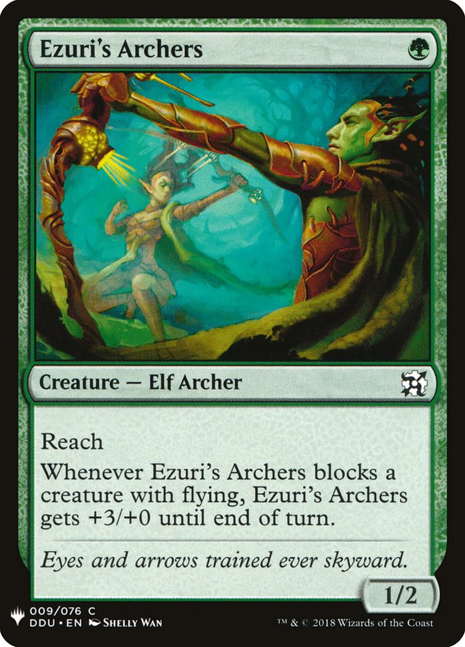 Ezuri's Archers [Mystery Booster] | Dumpster Cat Games