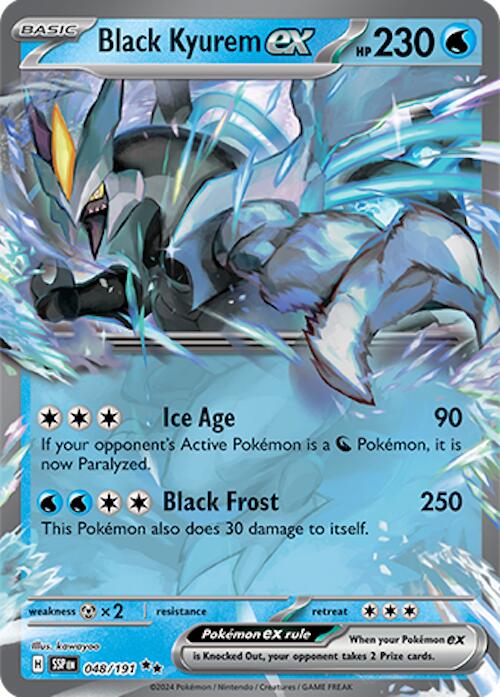 Black Kyurem ex (048/191) [Scarlet & Violet: Surging Sparks] | Dumpster Cat Games