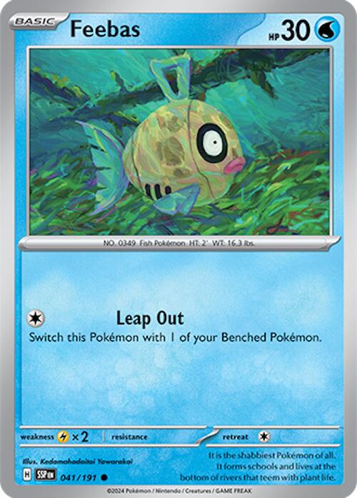 Feebas (041/191) [Scarlet & Violet: Surging Sparks] | Dumpster Cat Games