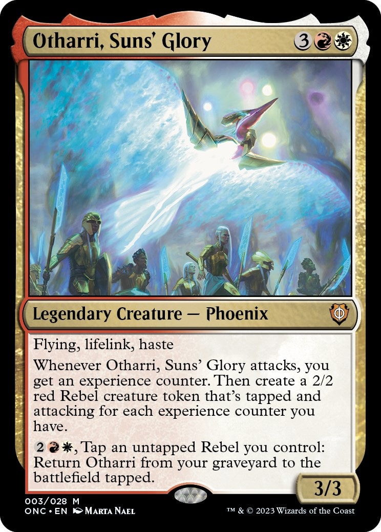 Otharri, Suns' Glory [Phyrexia: All Will Be One Commander] | Dumpster Cat Games