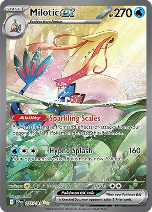 Milotic ex (237/191) [Scarlet & Violet: Surging Sparks] | Dumpster Cat Games