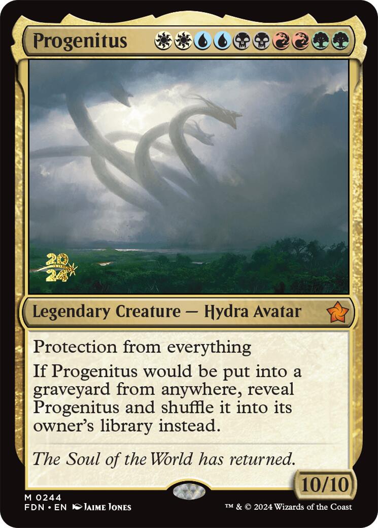 Progenitus [Foundations Prerelease Promos] | Dumpster Cat Games