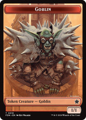 Drake // Goblin Doubled-Sided Token [Foundations Tokens] | Dumpster Cat Games