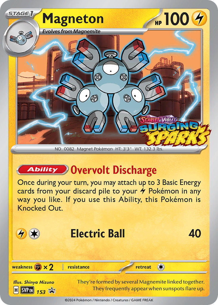 Magneton (153) [Scarlet & Violet: Black Star Promos] | Dumpster Cat Games