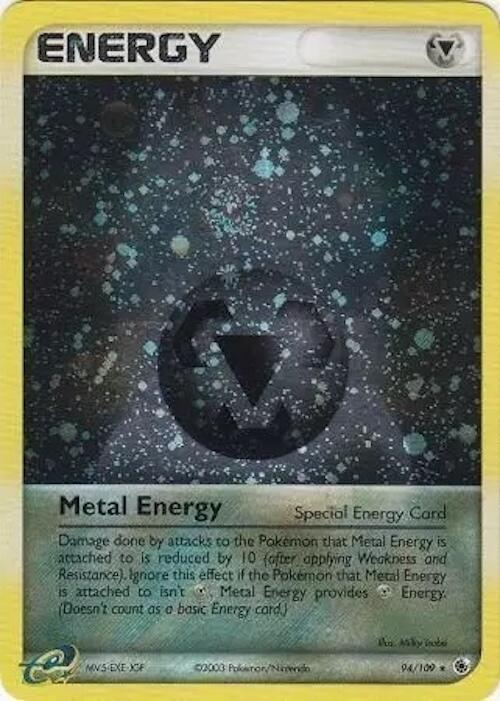 Metal Energy (094/109) (Special) - 94/109 [League & Championship Cards] | Dumpster Cat Games