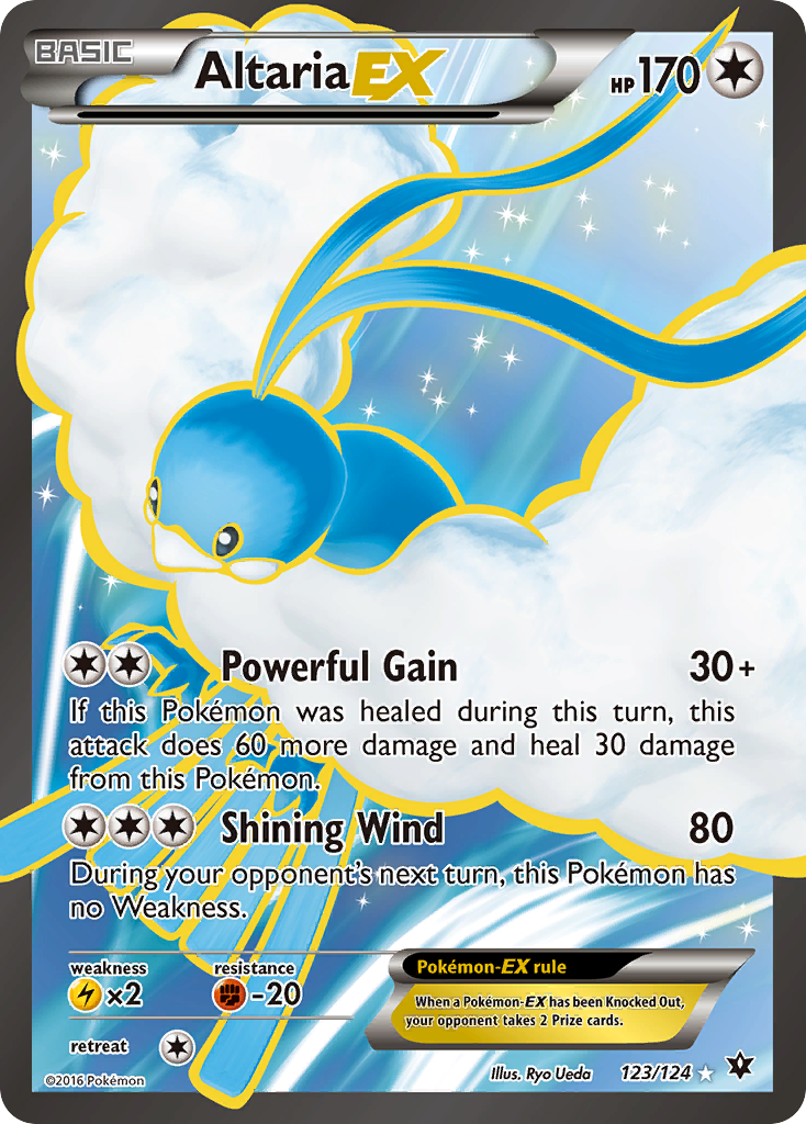 Altaria EX (123/124) [XY: Fates Collide] | Dumpster Cat Games