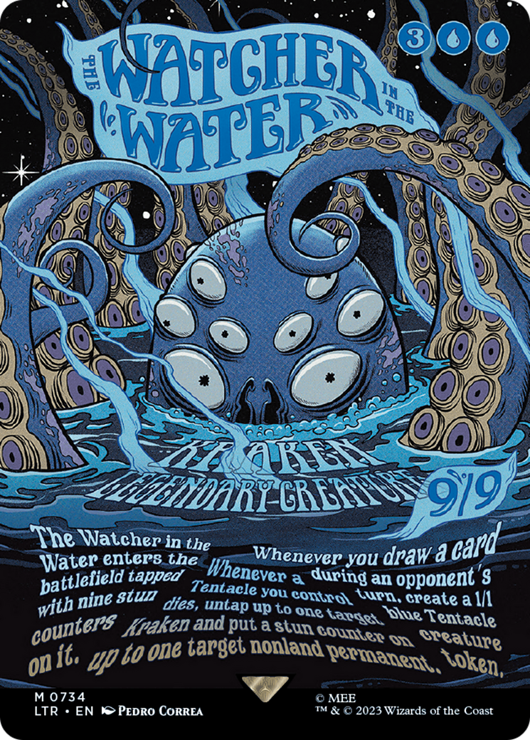 The Watcher in the Water (Borderless Poster) [The Lord of the Rings: Tales of Middle-Earth] | Dumpster Cat Games