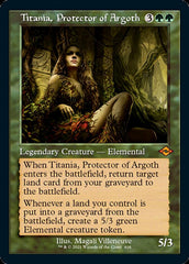 Titania, Protector of Argoth (Retro Foil Etched) [Modern Horizons 2] | Dumpster Cat Games