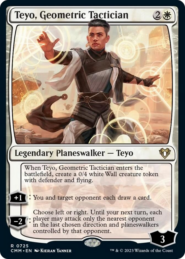 Teyo, Geometric Tactician [Commander Masters] | Dumpster Cat Games