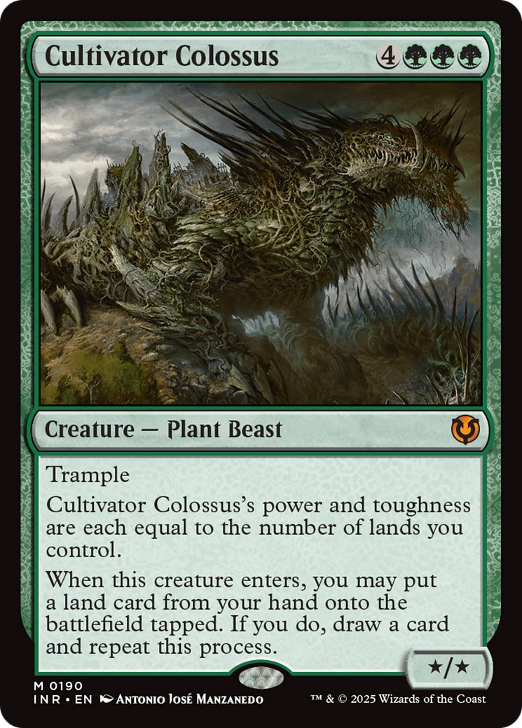 Cultivator Colossus [Innistrad Remastered] | Dumpster Cat Games