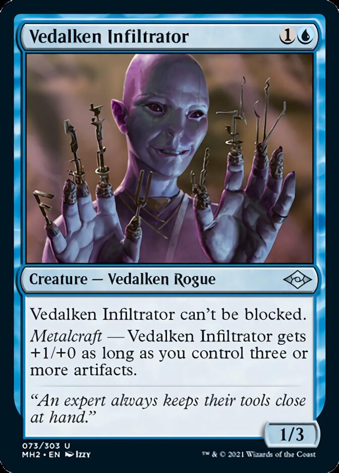 Vedalken Infiltrator [Modern Horizons 2] | Dumpster Cat Games