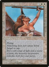 Serra Angel (Oversized) [Oversize Cards] | Dumpster Cat Games