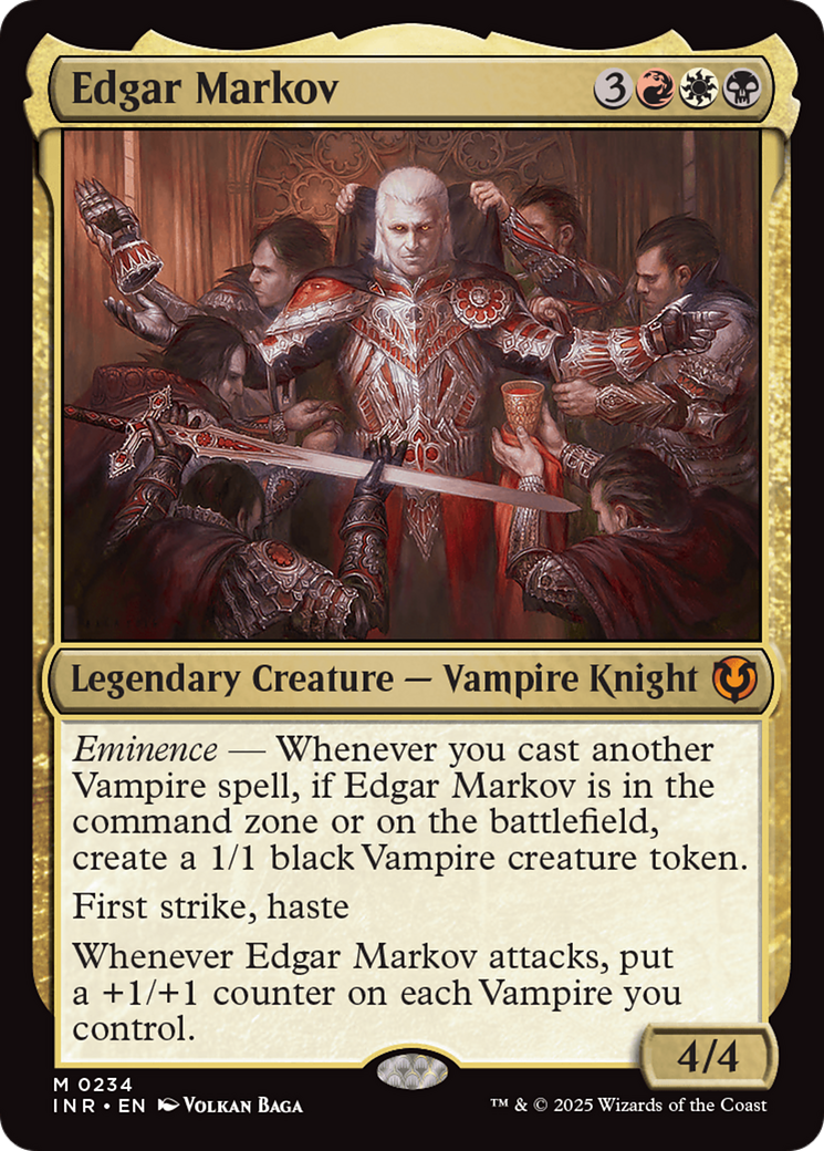 Edgar Markov [Innistrad Remastered] | Dumpster Cat Games