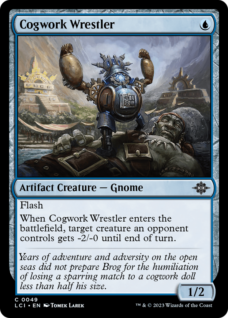 Cogwork Wrestler [The Lost Caverns of Ixalan] | Dumpster Cat Games