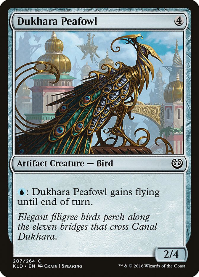 Dukhara Peafowl [Kaladesh] | Dumpster Cat Games