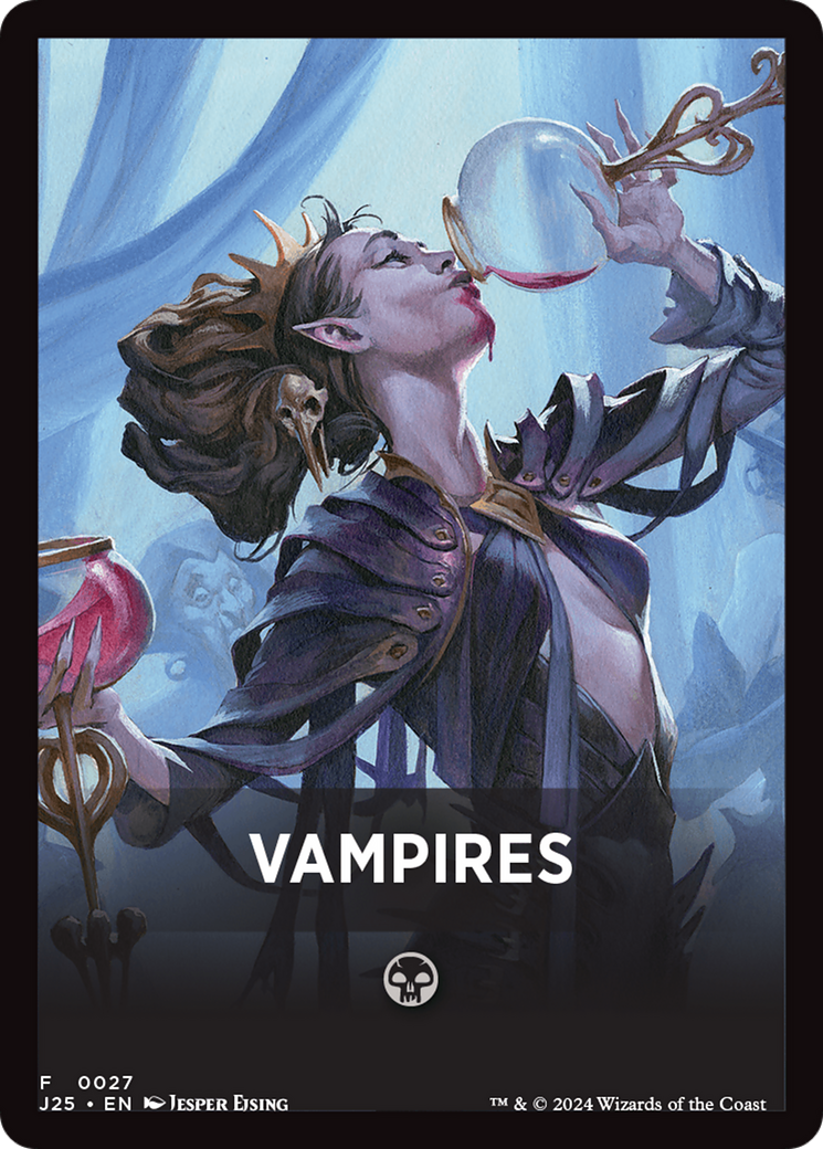 Vampires Theme Card [Foundations Jumpstart Front Cards] | Dumpster Cat Games