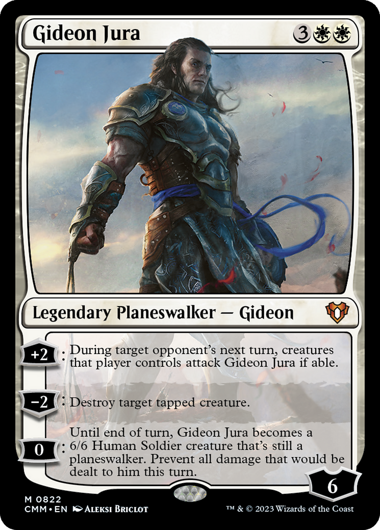 Gideon Jura [Commander Masters] | Dumpster Cat Games