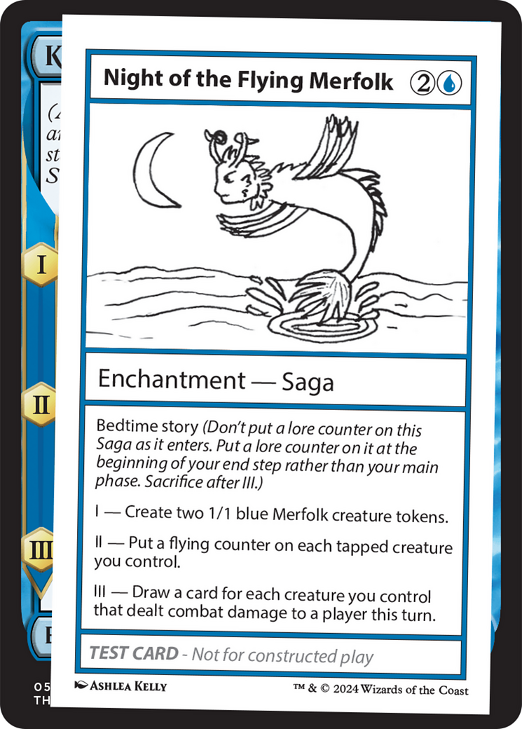 Night of the Flying Merfolk [Mystery Booster 2 Playtest Cards] | Dumpster Cat Games