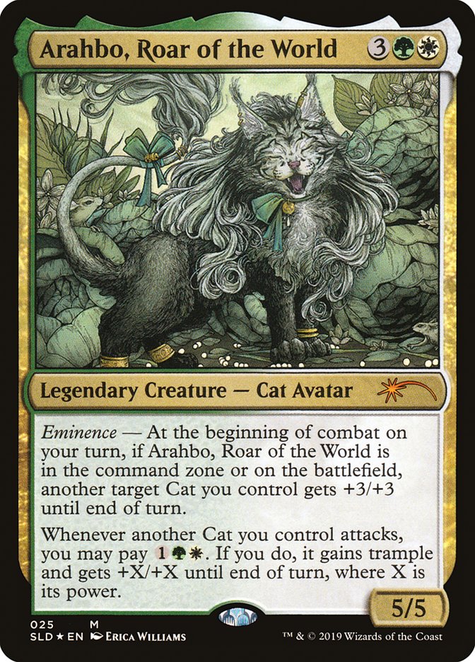 Arahbo, Roar of the World [Secret Lair Drop Series] | Dumpster Cat Games