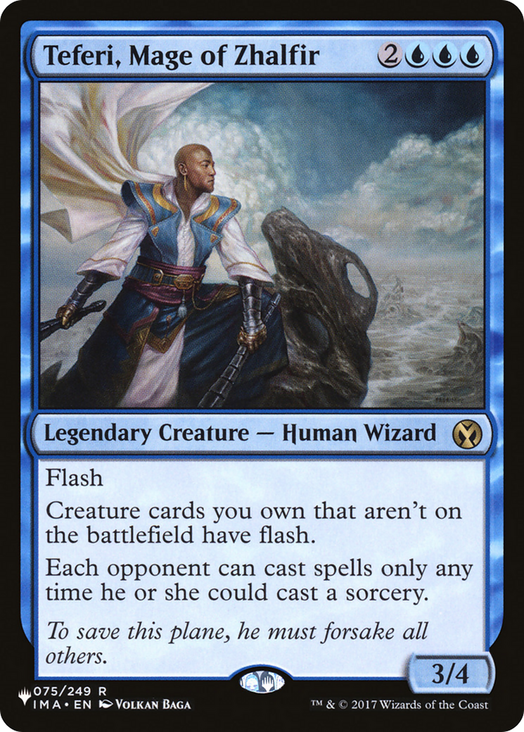 Teferi, Mage of Zhalfir [The List] | Dumpster Cat Games