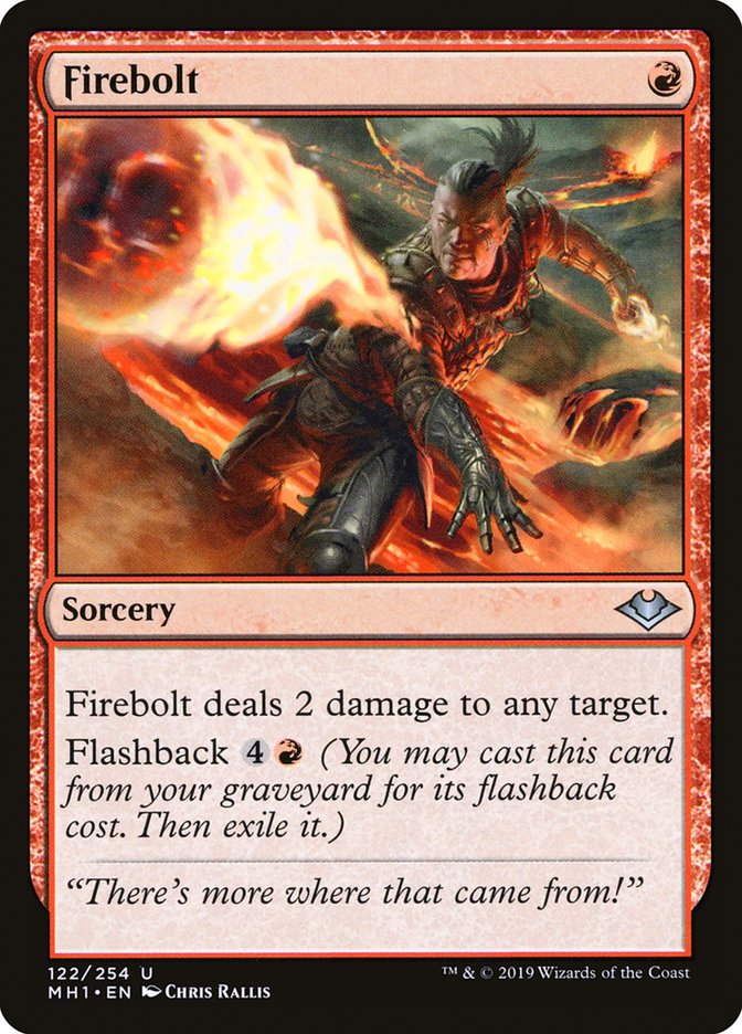 Firebolt [Modern Horizons] | Dumpster Cat Games