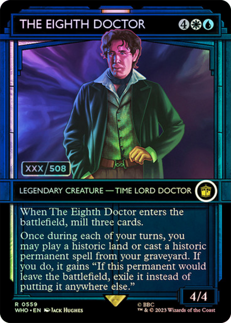 The Eighth Doctor (Serial Numbered) [Doctor Who] | Dumpster Cat Games