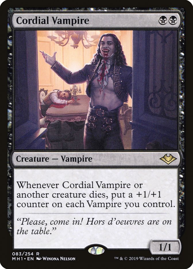 Cordial Vampire [Modern Horizons] | Dumpster Cat Games