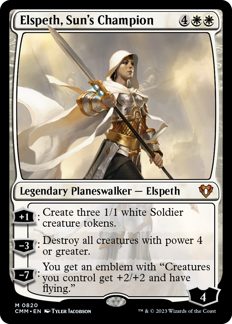 Elspeth, Sun's Champion [Commander Masters] | Dumpster Cat Games