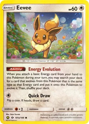 Eevee (101a/149) [Alternate Art Promos] | Dumpster Cat Games