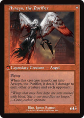 Archangel Avacyn // Avacyn, the Purifier (Retro Frame) [Innistrad Remastered] | Dumpster Cat Games