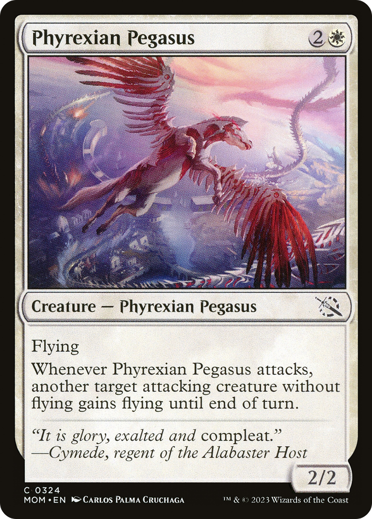 Phyrexian Pegasus [March of the Machine] | Dumpster Cat Games