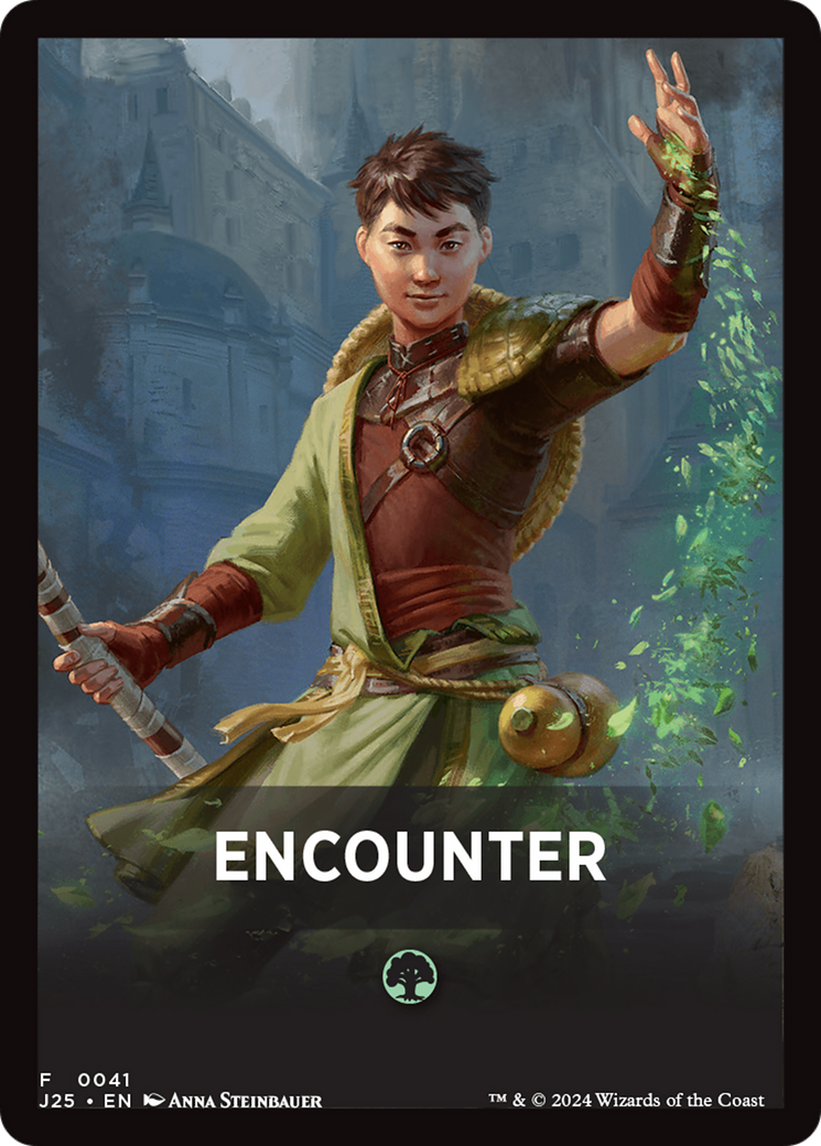 Encounter Theme Card [Foundations Jumpstart Front Cards] | Dumpster Cat Games