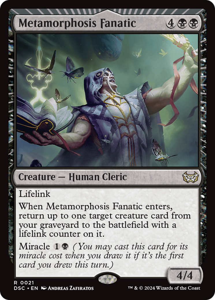 Metamorphosis Fanatic [Duskmourn: House of Horror Commander] | Dumpster Cat Games