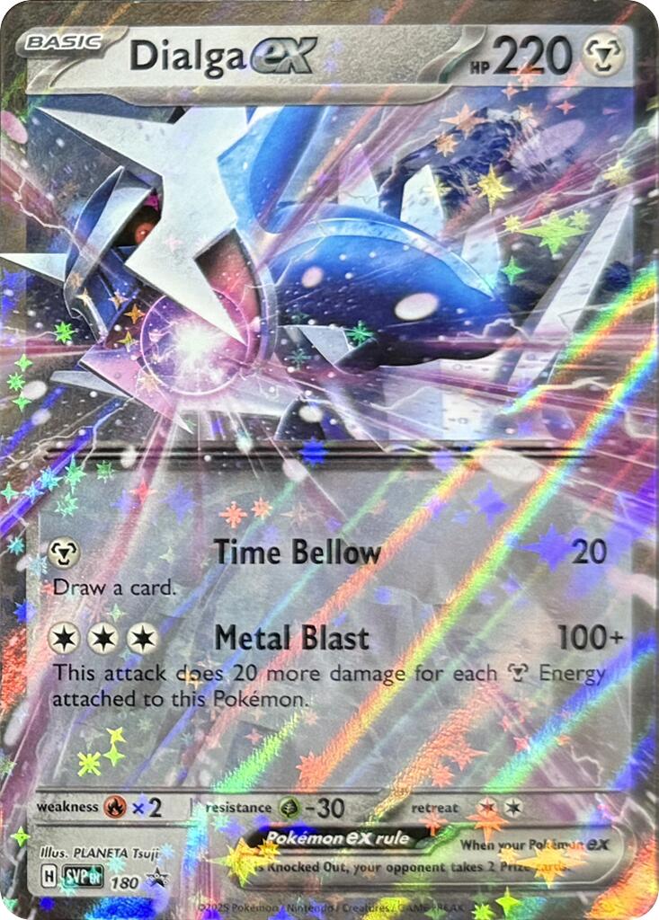 Dialga ex (180) [Scarlet & Violet: Black Star Promos] | Dumpster Cat Games