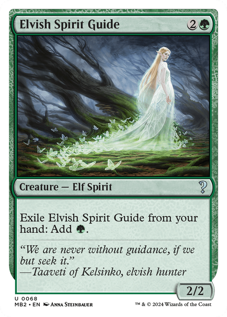 Elvish Spirit Guide (Future Sight) [Mystery Booster 2] | Dumpster Cat Games