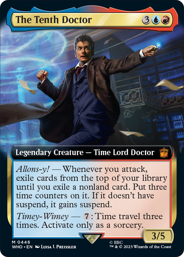 The Tenth Doctor (Extended Art) [Doctor Who] | Dumpster Cat Games