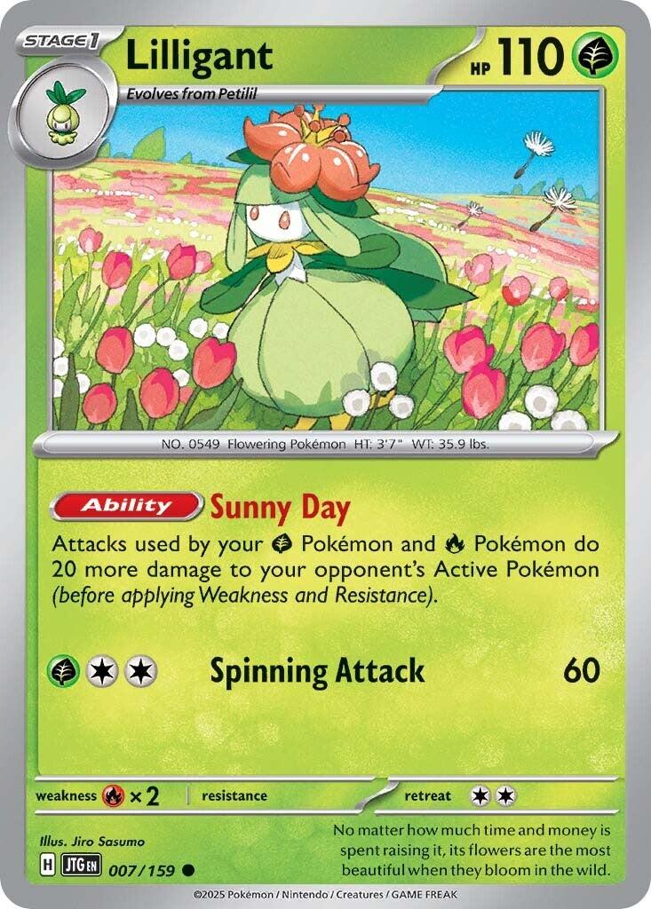 Lilligant (007/159) [Scarlet & Violet: Journey Together] | Dumpster Cat Games