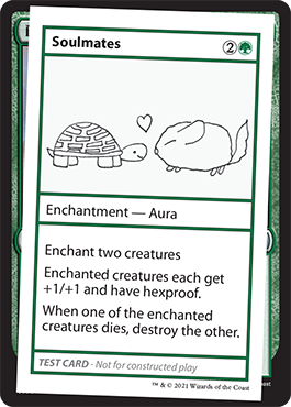 Soulmates (2021 Edition) [Mystery Booster Playtest Cards] | Dumpster Cat Games