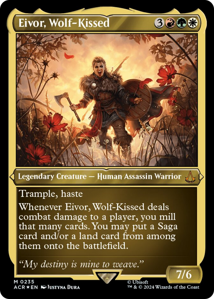 Eivor, Wolf-Kissed (Foil Etched) [Assassin's Creed] | Dumpster Cat Games