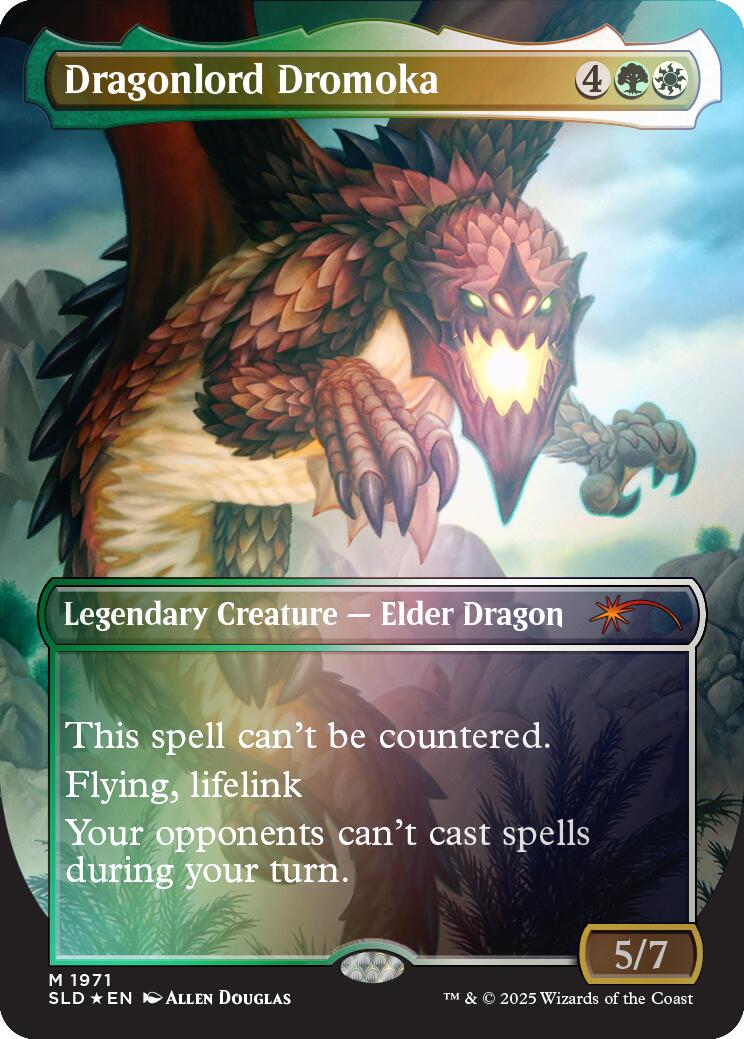 Dragonlord Dromoka (Rainbow Foil) [Secret Lair Drop Series] | Dumpster Cat Games