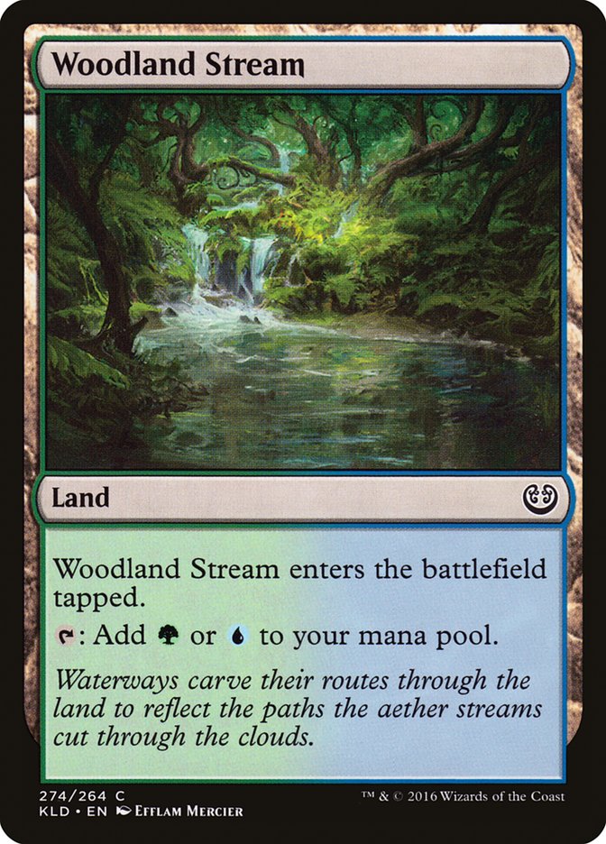 Woodland Stream [Kaladesh] | Dumpster Cat Games