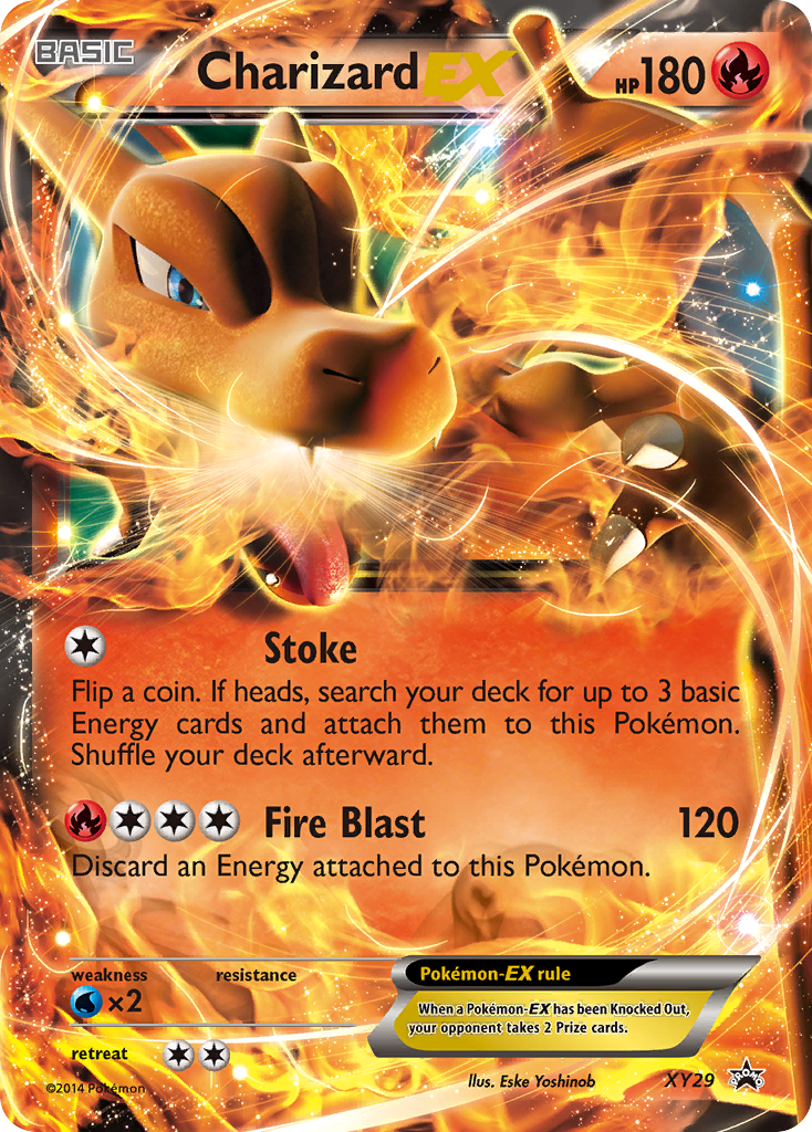 Charizard EX (XY29) [XY: Black Star Promos] | Dumpster Cat Games