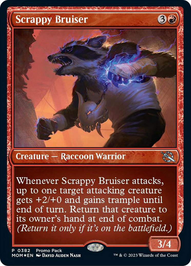 Scrappy Bruiser (Promo Pack) [March of the Machine Promos] | Dumpster Cat Games