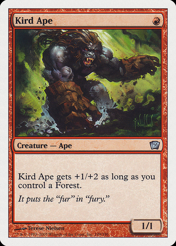 Kird Ape (9th Edition) [Oversize Cards] | Dumpster Cat Games