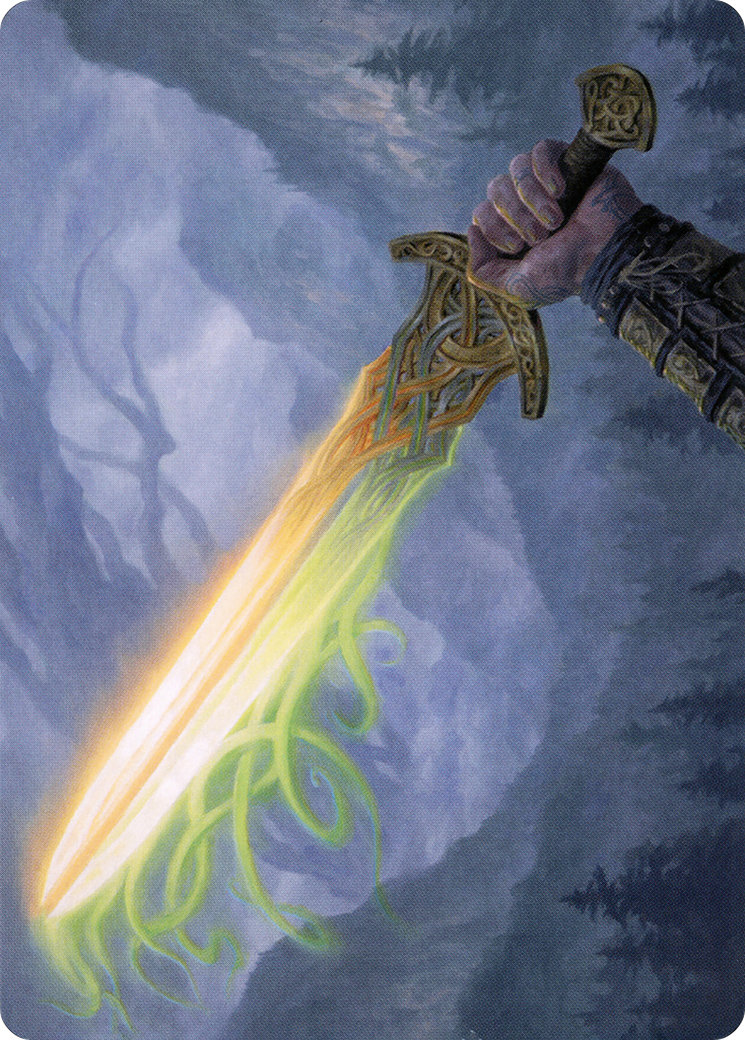 Sword of Hearth and Home Art Card [Modern Horizons 2 Art Series] | Dumpster Cat Games