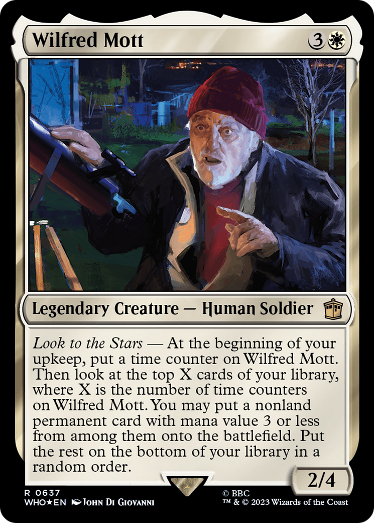 Wilfred Mott (Surge Foil) [Doctor Who] | Dumpster Cat Games