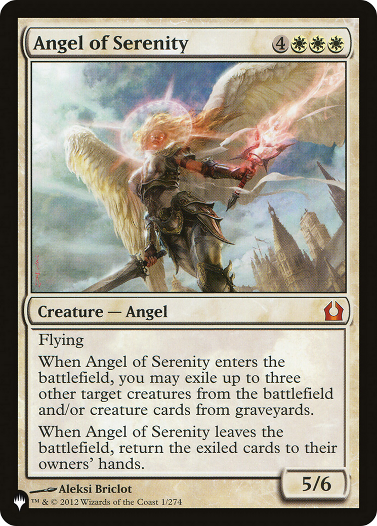 Angel of Serenity [Secret Lair: Angels] | Dumpster Cat Games