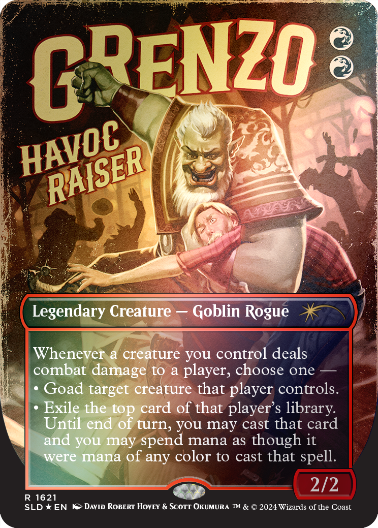 Grenzo, Havoc Raiser (Rainbow Foil) [Secret Lair Drop Series] | Dumpster Cat Games