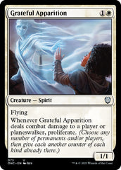 Grateful Apparition [Phyrexia: All Will Be One Commander] | Dumpster Cat Games