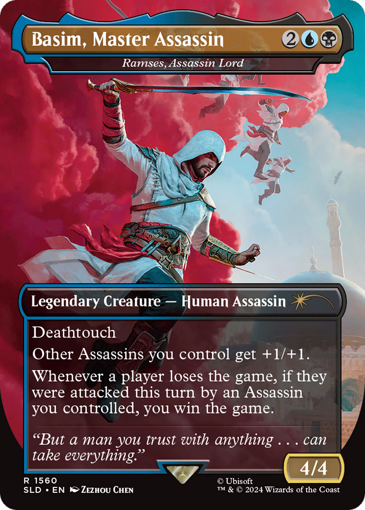 Basim, Master Assassin - Ramses, Assassin Lord [Secret Lair Drop Series] | Dumpster Cat Games